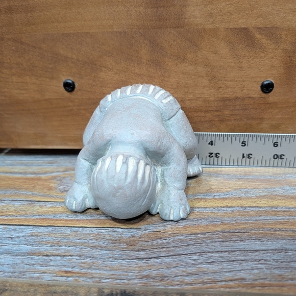 Vintage Isabel Bloom 3” Tumbling Boy Concrete Signed Art Figurine - Picture 2 of 8